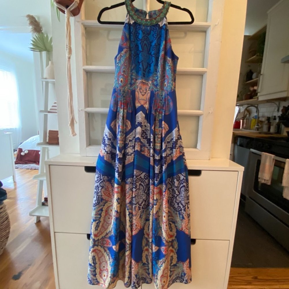 Ranna Gill Boteh Anthropologie Maxi Dress
